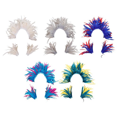 Feather cape costume with - with, 2