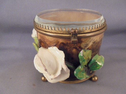 Antique french barbotine - french,