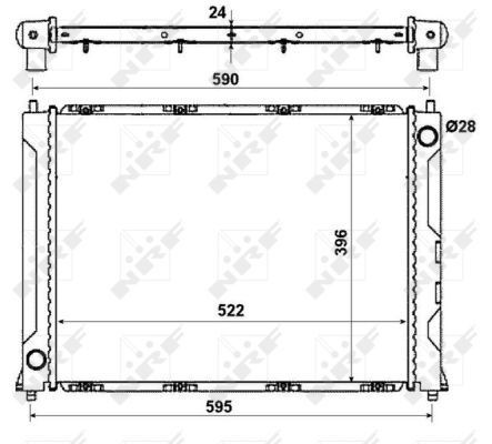 Nrf radiator for rover - radiator, 218