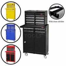 Tool Box Chest Cabinet Top Box And Rollcab With Drawrs Portable New