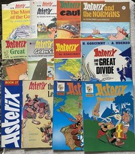 Lot of 12 Asterix Books