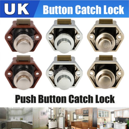 Mini push button catch - mini,