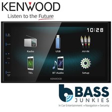 Kenwood DMX 6.8" Double Din Bluetooth Android Mechless Car Stereo Screen