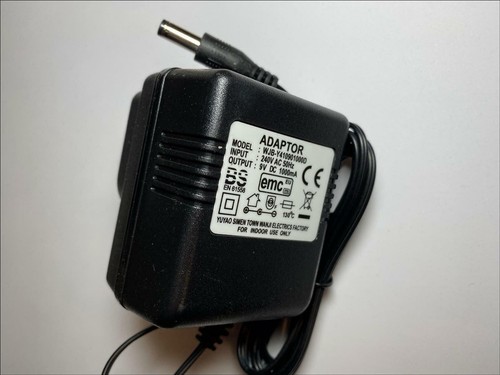 Mains adaptor power - 9v,