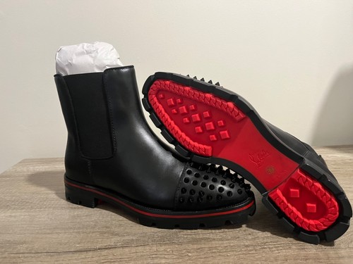 Louboutin melon spike leather - louboutin,