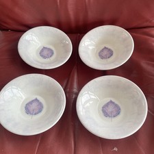 4x Portmeirion Dusk Dessert