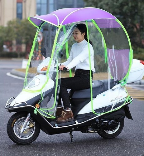 Fully enclosed motor scooter - enclosed,