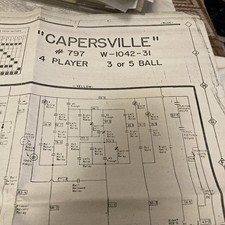 Bally Capersville Pinball