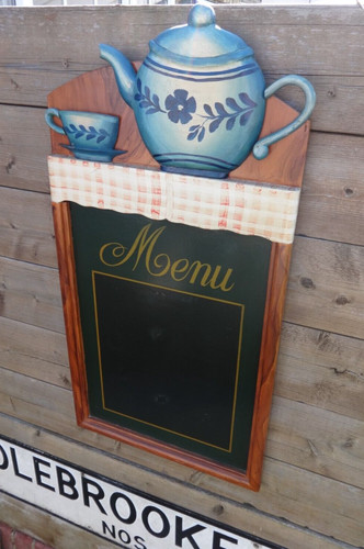 Chalk board menu - menu, sign