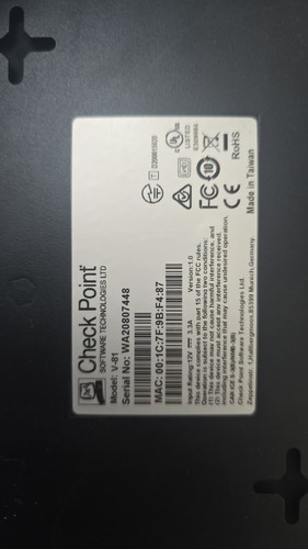 Check point firewall 81 - check,