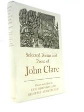 Selected Poems and Prose of John Clare (John Clare - 1978) (ID:84628)