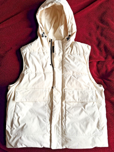 Zara mens white puffer - xl,