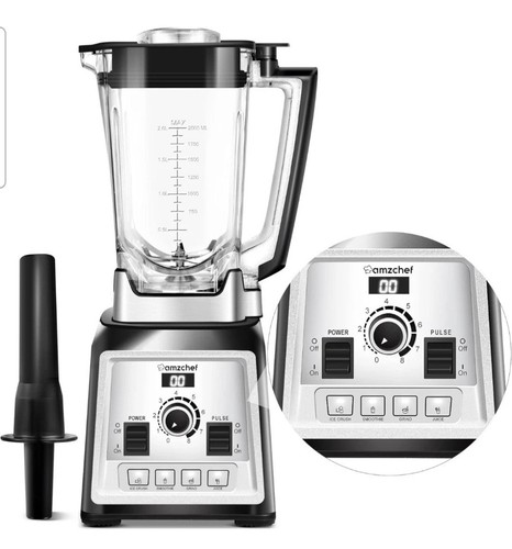 Amzchef blender smoothie maker - blender,