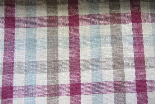Hatfield linen fabric rasbery - fabric,