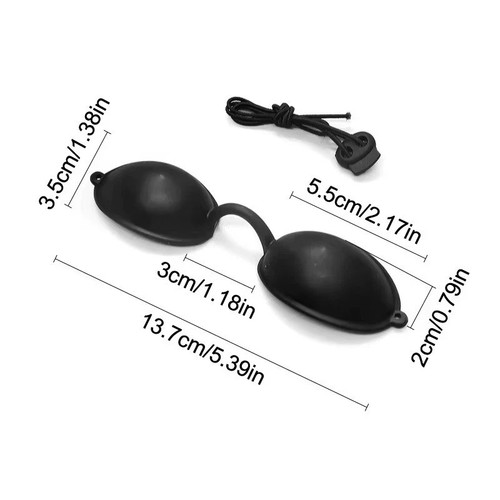 1pcs sunbed goggles - 1pcs,