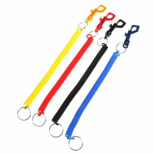 Spiral clip ring stretchy - on,
