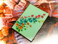 Slim rectangular mint green