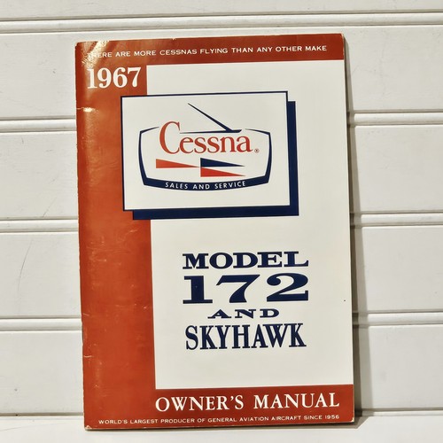 Cessna model 172 and skyhawk - cessna,
