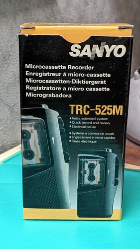 Sanyo trc 525m micro cassette - sanyo,