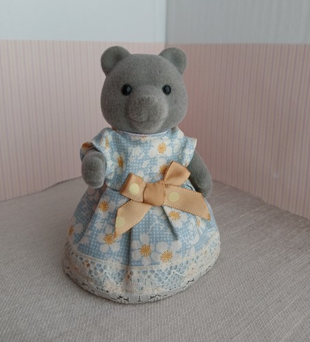 Sylvanian families blue floral - blue,