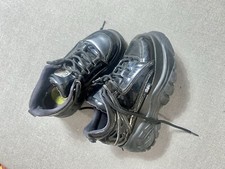 Buffalo 38 Platform Classic 1339 Black Patent Sneakers Woman Used Rave Party