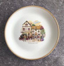 Plate Liverpool Road Pottery Ltd., Stoke On Trent, Old Coach House York decor