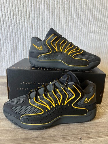 Nike kd18 black university - nike, black/university