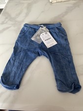 Zara Baby Boy Joggers/trousers Age 3-6 Months Blue BNWT RRP £8.99