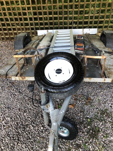 Double motorcycle trailer - double,
