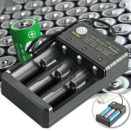 Slot usb 18650 ion - 3, li-ion