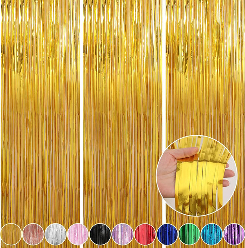 Pack 9 ft gold foil - 3, 9.9