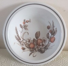 VINTAGE ROYAL TUDOR CROWN HARVEST 15 CM BOWLS WH GRINDLEY CO