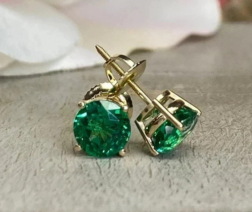 1ct round cut - cut, lab-created