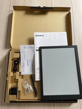 Sony DPT-S1 Digital Paper 13.3" eReader PDF Document Viewer Black Used Japan