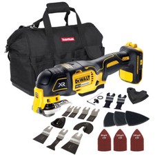 Dewalt DCS355N 18V XR Brushless Oscillating Multi Tool With 51 Accessories & Bag