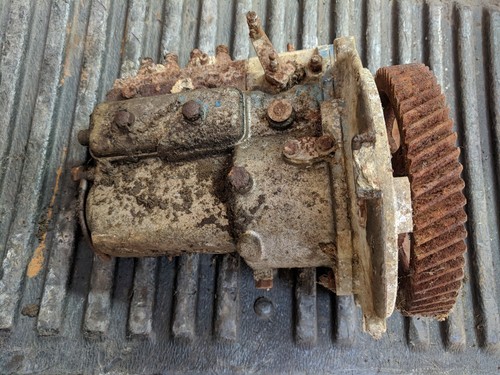 Simms vintage fuel pump - simms,