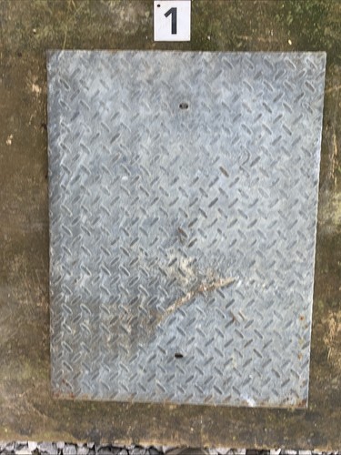 Reclaimed galvanised manhole - reclaimed,
