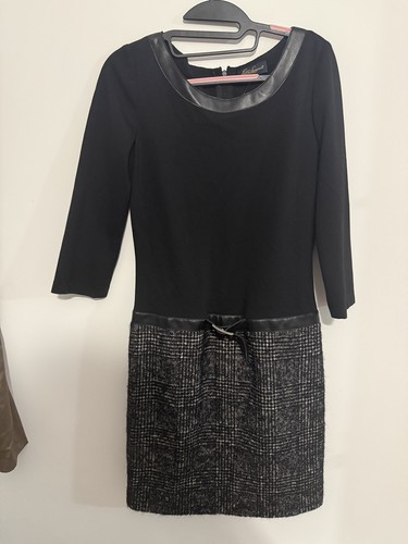 Luisa spagnoli black and tweed - black,