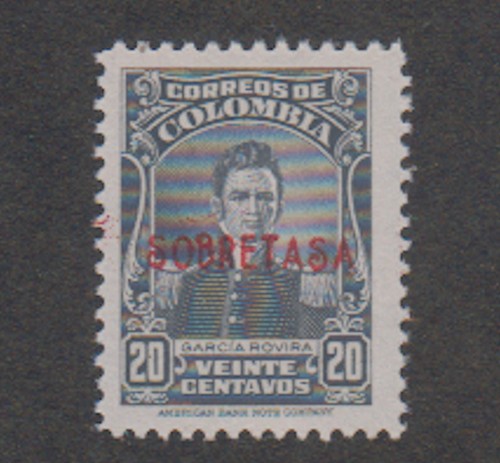 Colombia 1947 ra28 nh - -,