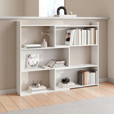 Desktop Bookshelf Small Bookcase Wood Shelfving Retractable Corner Shelf Stand