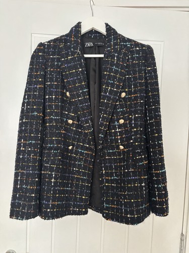 Zara women tweed blazer - women's,