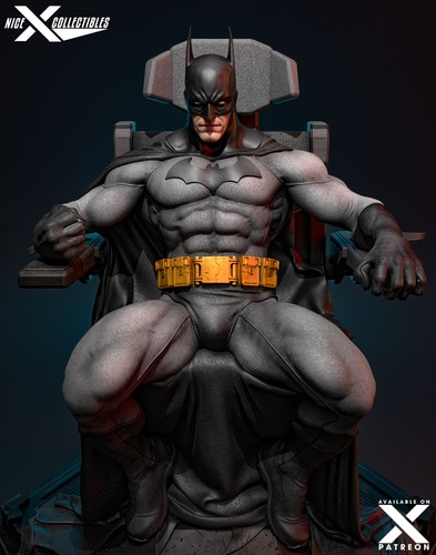 Batman throne nicex fan art - throne,