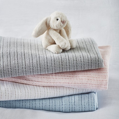 100 cotton cellular blanket - 100%,
