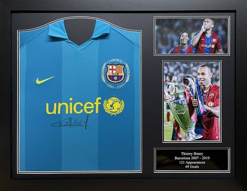 Framed thierry henry signed - henry,