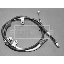 Handbrake Cable For Rover MG Cabriolet 216 1.6i 16V Rear Left Borg SPB000370