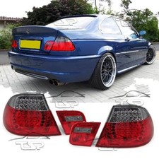 REAR LED TAIL LIGHTS RED-SMOKE