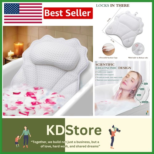 Luxury bathtub pillow with - luxury,