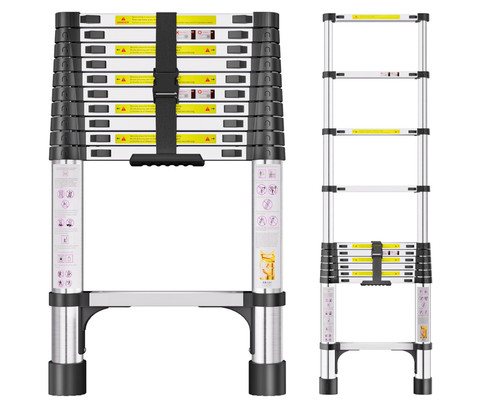 Telescopic ladder 2m - telescopic, 3.2m