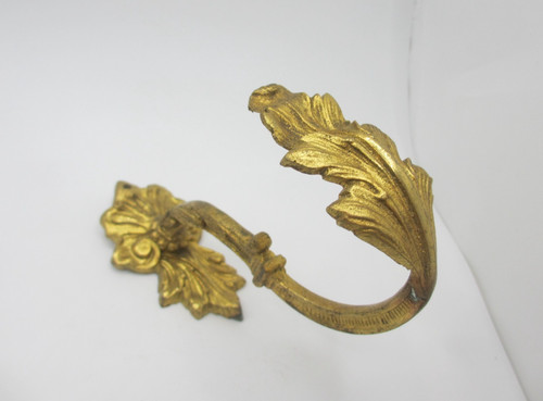 Antique brass curtain - antique, tie