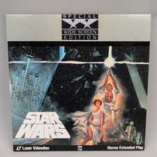 Star Wars LaserDisc 1977 Sci-Fi Special Edition Widescreen CBS Fox A New Hope